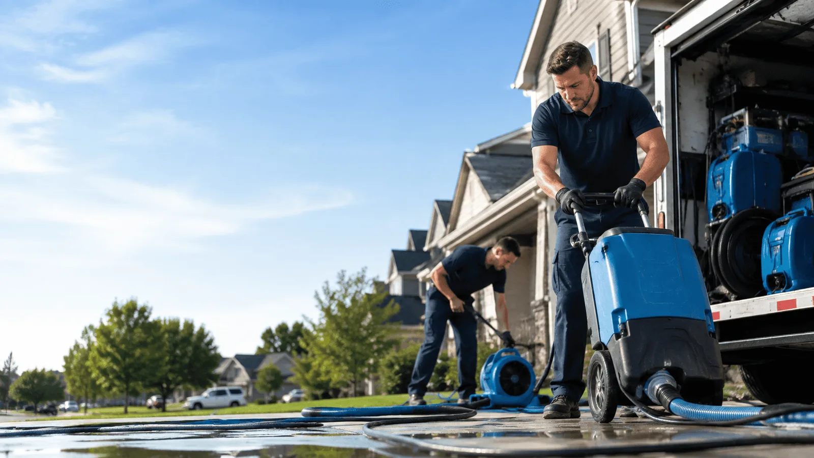 Storm Damage Cleanup being performed in Marysville, WA